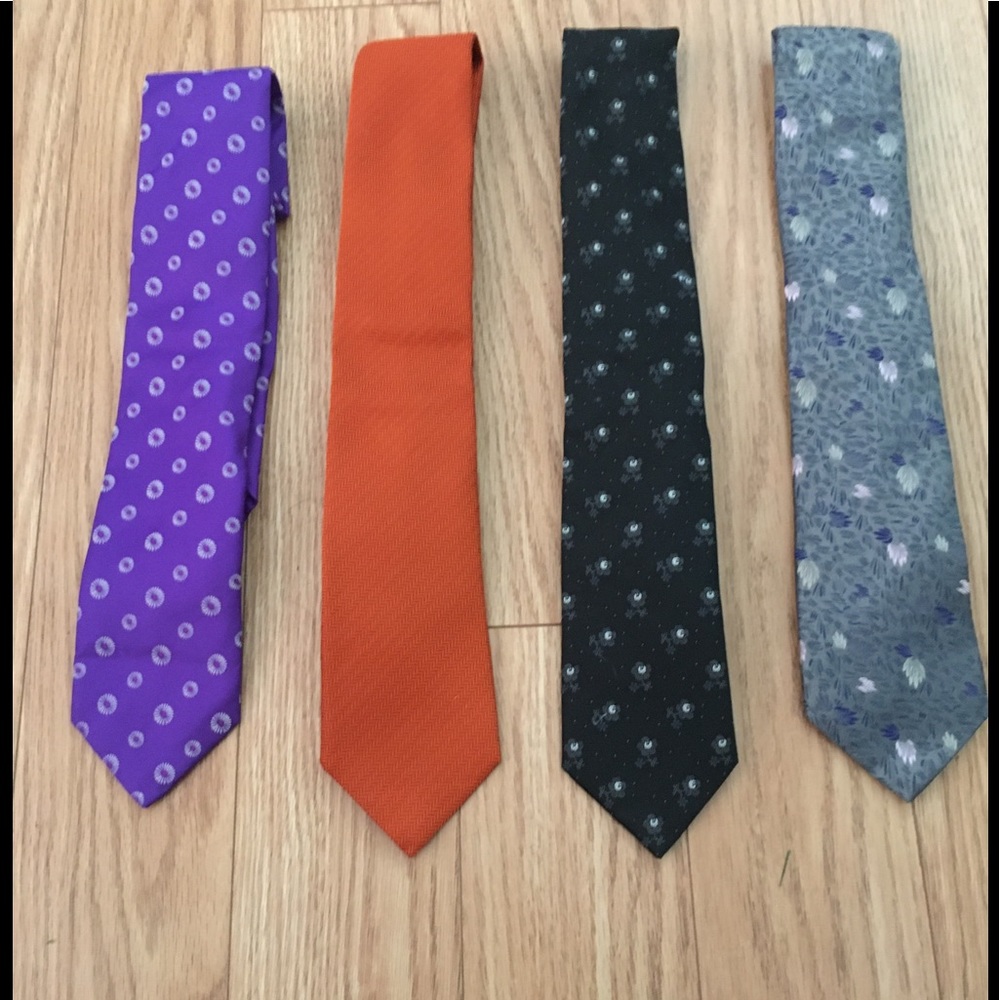 Thomas Pink Dress Ties
